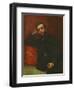 Portrait of Adrien Barthe, 1866-Leon Joseph Florentin Bonnat-Framed Giclee Print