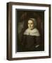 Portrait of Aeltje Denijs\-Nicolaes Maes-Framed Art Print