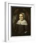 Portrait of Aeltje Denijs\-Nicolaes Maes-Framed Art Print