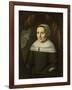 Portrait of Aeltje Denijs\-Nicolaes Maes-Framed Art Print