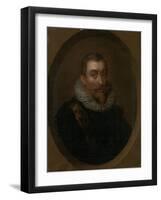 Portrait of Aernout Van Citters, Lord of Gapinge-Philip van Dijk-Framed Art Print