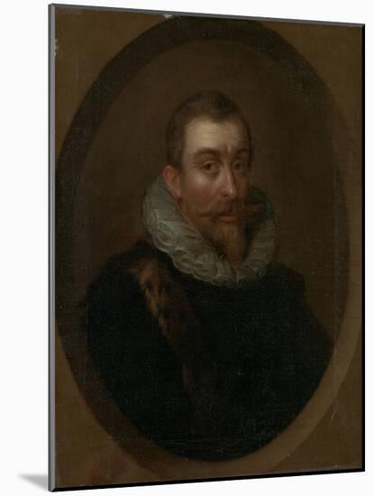 Portrait of Aernout Van Citters, Lord of Gapinge-Philip van Dijk-Mounted Art Print