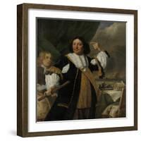 Portrait of Aert Van Nes-Bartholomeus Van Der Helst-Framed Art Print