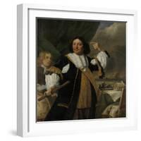 Portrait of Aert Van Nes-Bartholomeus Van Der Helst-Framed Art Print