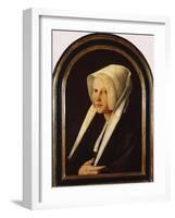 Portrait of Agatha Van Schoonhoven, 1529-Jan van Scorel-Framed Giclee Print