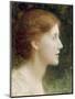 Portrait of Agnes Mallam (Mrs Edward Foster), 1921-Frank Bernard Dicksee-Mounted Giclee Print