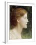 Portrait of Agnes Mallam (Mrs Edward Foster), 1921-Frank Bernard Dicksee-Framed Giclee Print