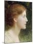 Portrait of Agnes Mallam (Mrs Edward Foster), 1921-Frank Bernard Dicksee-Mounted Giclee Print