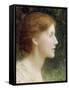 Portrait of Agnes Mallam (Mrs Edward Foster), 1921-Frank Bernard Dicksee-Framed Stretched Canvas