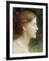 Portrait of Agnes Mallam (Mrs Edward Foster), 1921-Frank Bernard Dicksee-Framed Giclee Print