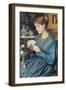 Portrait of Agnes Poynter, 1867-Edward John Poynter-Framed Premium Giclee Print