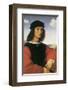 Portrait of Agnolo Doni-Raphael-Framed Premium Giclee Print