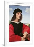 Portrait of Agnolo Doni-Raphael-Framed Art Print