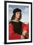 Portrait of Agnolo Doni-Raphael-Framed Art Print