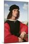Portrait of Agnolo Doni-Raphael-Mounted Art Print