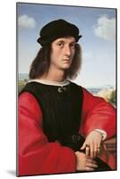 Portrait of Agnolo Doni-Raphael-Mounted Art Print