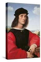 Portrait of Agnolo Doni-Raphael-Stretched Canvas