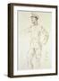 Portrait of Aircraftman T.E. Shaw, 1935-Augustus Edwin John-Framed Giclee Print