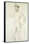 Portrait of Aircraftman T.E. Shaw, 1935-Augustus Edwin John-Framed Stretched Canvas