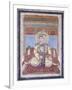 Portrait of Akbar Shah Ii, Early 19th Century (Gouache with Gold Paint on Paper)-null-Framed Premium Giclee Print