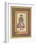 Portrait of Akbar the Great (1542-160), Mughal Emperor, Second Half of the 16th Century-null-Framed Giclee Print