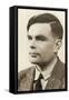 Portrait of Alan Mathison Turing, 1951-null-Framed Stretched Canvas