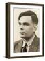 Portrait of Alan Mathison Turing, 1951-null-Framed Photographic Print