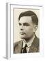 Portrait of Alan Mathison Turing, 1951-null-Framed Photographic Print