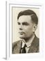 Portrait of Alan Mathison Turing, 1951-null-Framed Photographic Print