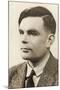 Portrait of Alan Mathison Turing, 1951-null-Mounted Photographic Print