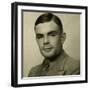 Portrait of Alan Mathison Turing-null-Framed Photographic Print