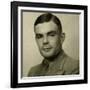 Portrait of Alan Mathison Turing-null-Framed Photographic Print