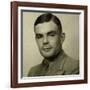 Portrait of Alan Mathison Turing-null-Framed Photographic Print