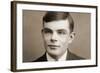 Portrait of Alan Mathison Turing-null-Framed Photographic Print