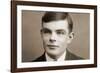 Portrait of Alan Mathison Turing-null-Framed Photographic Print