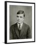 Portrait of Alan Mathison Turing-null-Framed Photographic Print