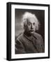 Portrait of Albert Einstein, c.1947-Oren Jack Turner-Framed Photographic Print