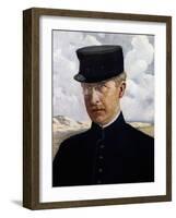 Portrait of Albert I of Belgium-null-Framed Giclee Print