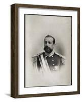 Portrait of Albert I of Monaco (1848-1922), Prince of Monaco-French Photographer-Framed Giclee Print