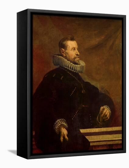 Portrait of Albert of Habsburg, Archduke of Austria, Governor of the Netherlands (Oil on Canvas)-Peter Paul Rubens-Framed Stretched Canvas