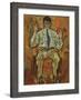 Portrait of Albert Paris Gutersloh, 1918-Egon Schiele-Framed Premium Giclee Print