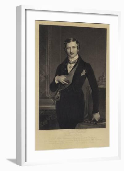 Portrait of Albert, the Prince Consort-William Charles Ross-Framed Giclee Print