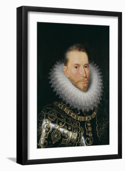 Portrait of Albert VII, Archduke of Austria (1559-162), Early 17th C-Frans Francken the Younger-Framed Giclee Print