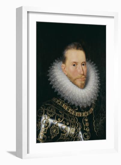 Portrait of Albert VII, Archduke of Austria (1559-162), Early 17th C-Frans Francken the Younger-Framed Giclee Print