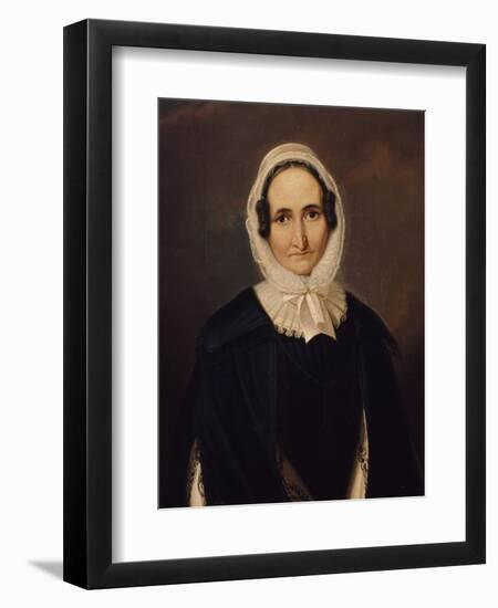 Portrait of Albertine Von Motz, after 1827-Franz Kruger-Framed Giclee Print