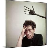 Portrait of Alberto Giacometti in His Studio-Gordon Parks-Mounted Premium Photographic Print