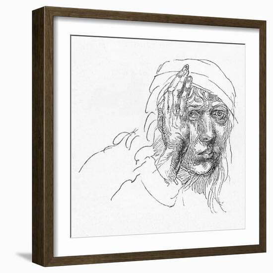 'Portrait of Albrecht Durer when a boy.', c1491, (1906)-Albrecht Durer-Framed Giclee Print