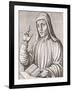 Portrait of Alcuin of York-null-Framed Giclee Print