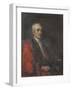 Portrait of Alderman George Harkus J.P-John Edgar Mitchell-Framed Giclee Print