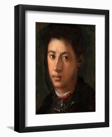 Portrait of Alessandro De' Medici (1510-153), 1534-1535-Pontormo-Framed Giclee Print